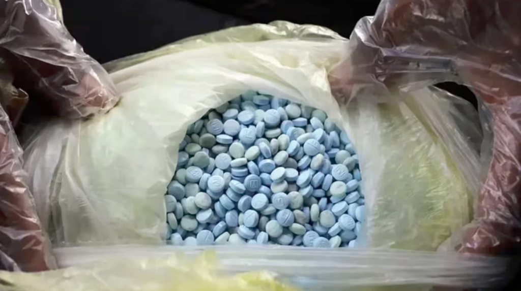 imagen de archivo de la incautación de fentalino.